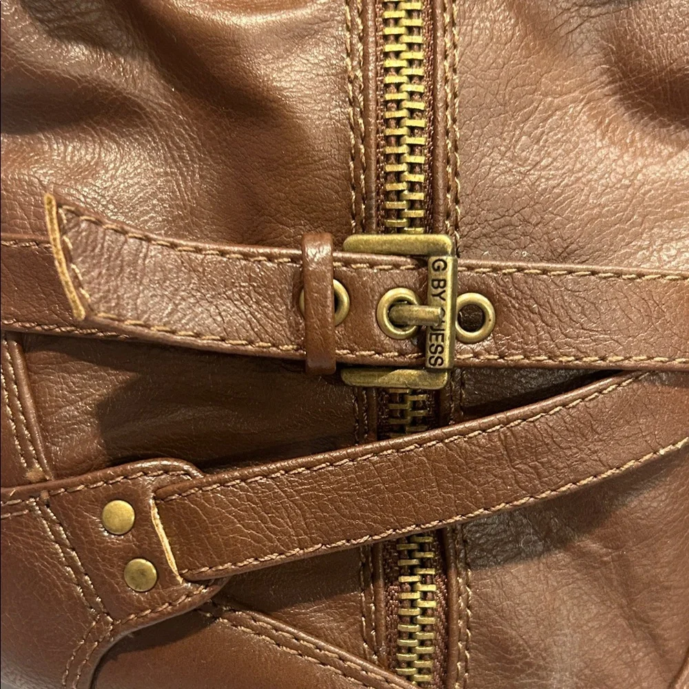 Guess Brown Heeled Boots for Women - Picture 2 of 8